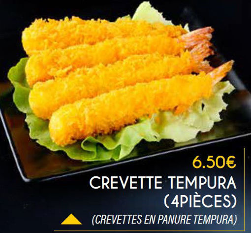 Image de CREVETTE TEMPURA(4P)