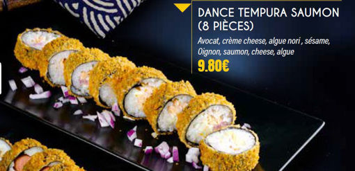 Image de DANCE TEMPURA SAUMON(8P)