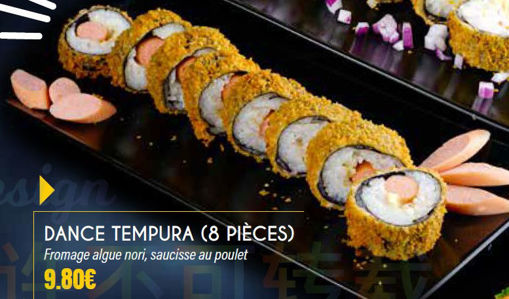 Image de DANCE TEMPURA (8 PIÈCES)